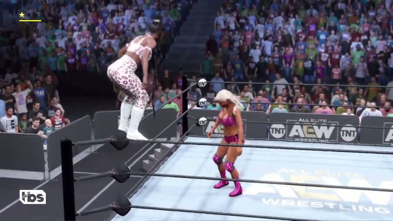 Bianca Belair VS Jade Cargill Round 2 WWE2K22