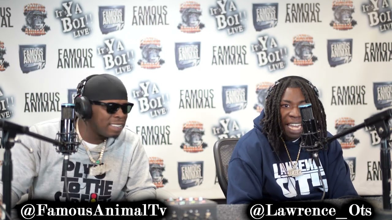 Lawrence Ots Drops Hoty Freestyle on Famous Animal Tv