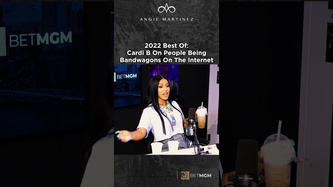 Cardi B On People Being Bandwagons On The Internet #Shorts