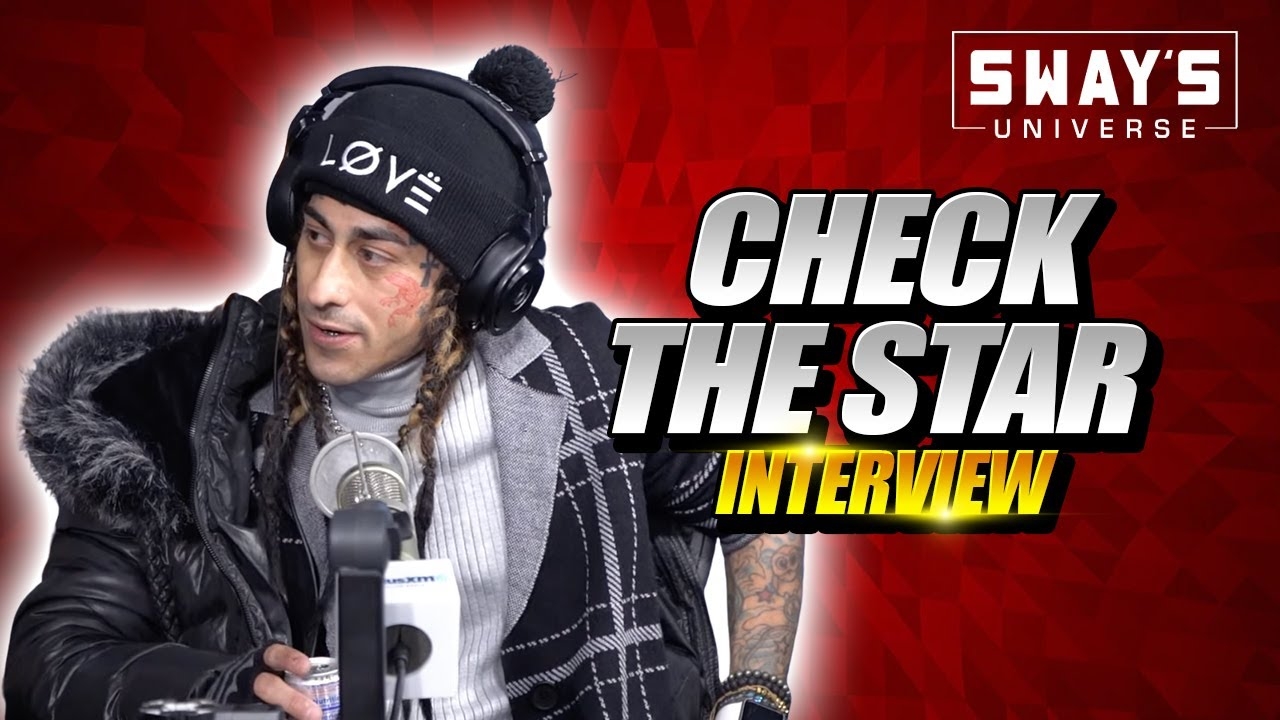 Check The Star Talks About The Late Aaron Carter, New Music and Growth  | SWAY’S UNIVERSE