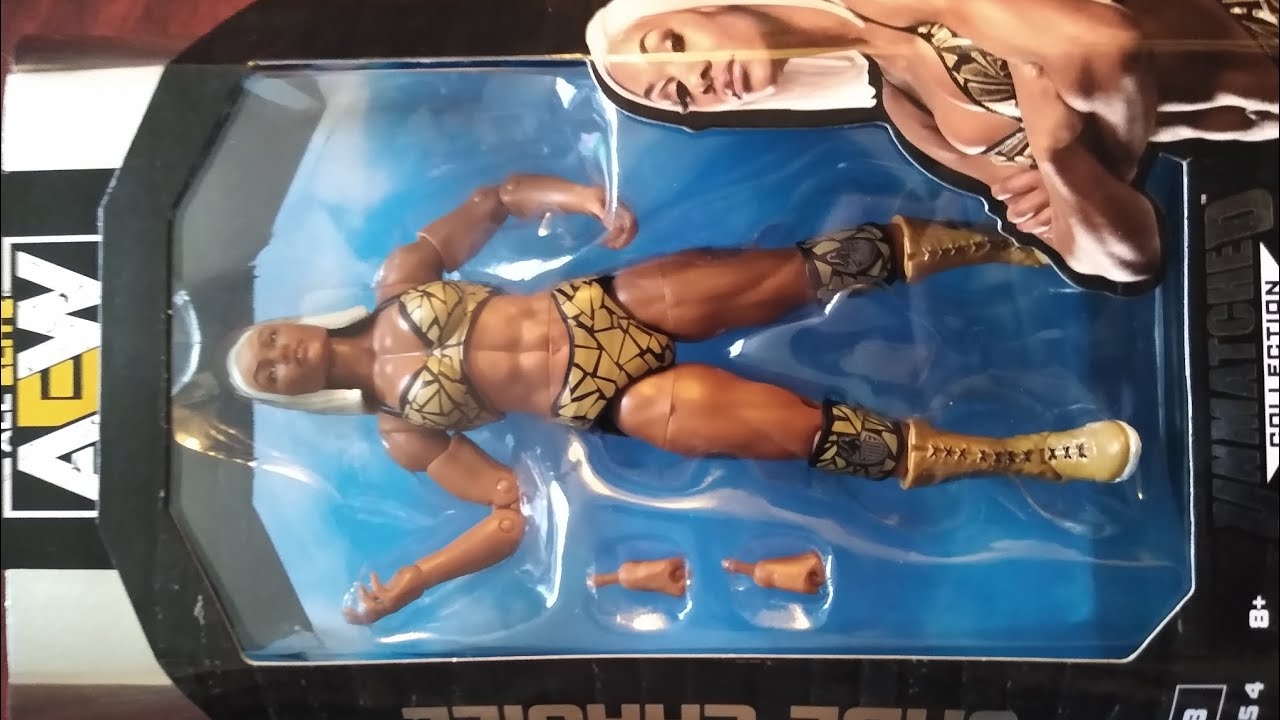 aew unmatched series 4 jade Cargill unboxing and review