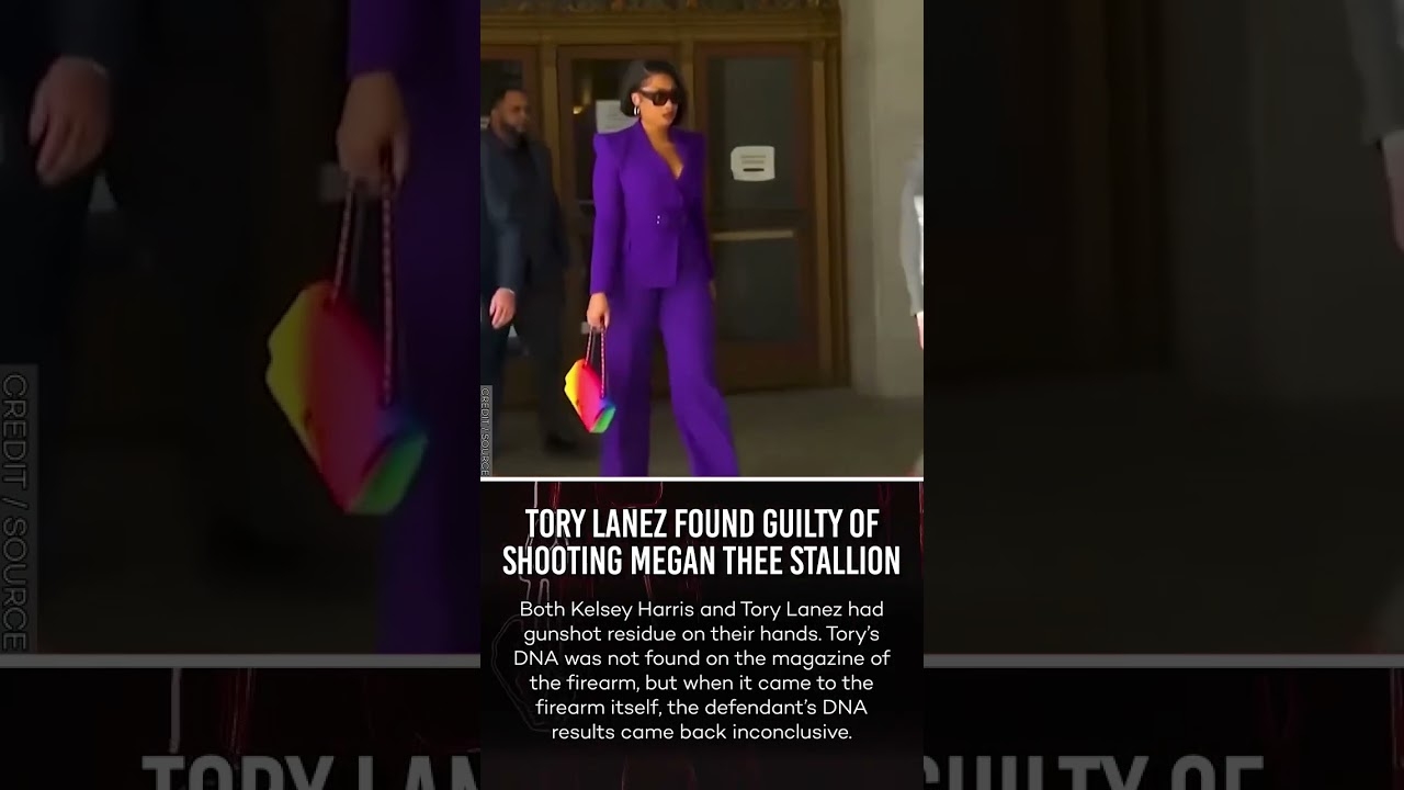 Tory Lanez Found Guilty of Shooting Megan Thee Stallion! #shorts