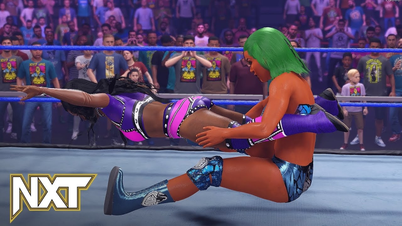WWE 2K22 AMARI MILLER VS JADE CARGILL