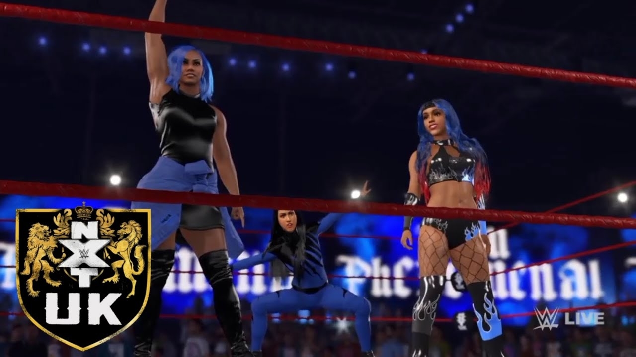 WWE 2K22 NXT UK JADE CARGILL W/ THE BADDIES RETURNS AND ISLA DAWN PROMO + SURPRISE ZELINA VEGA