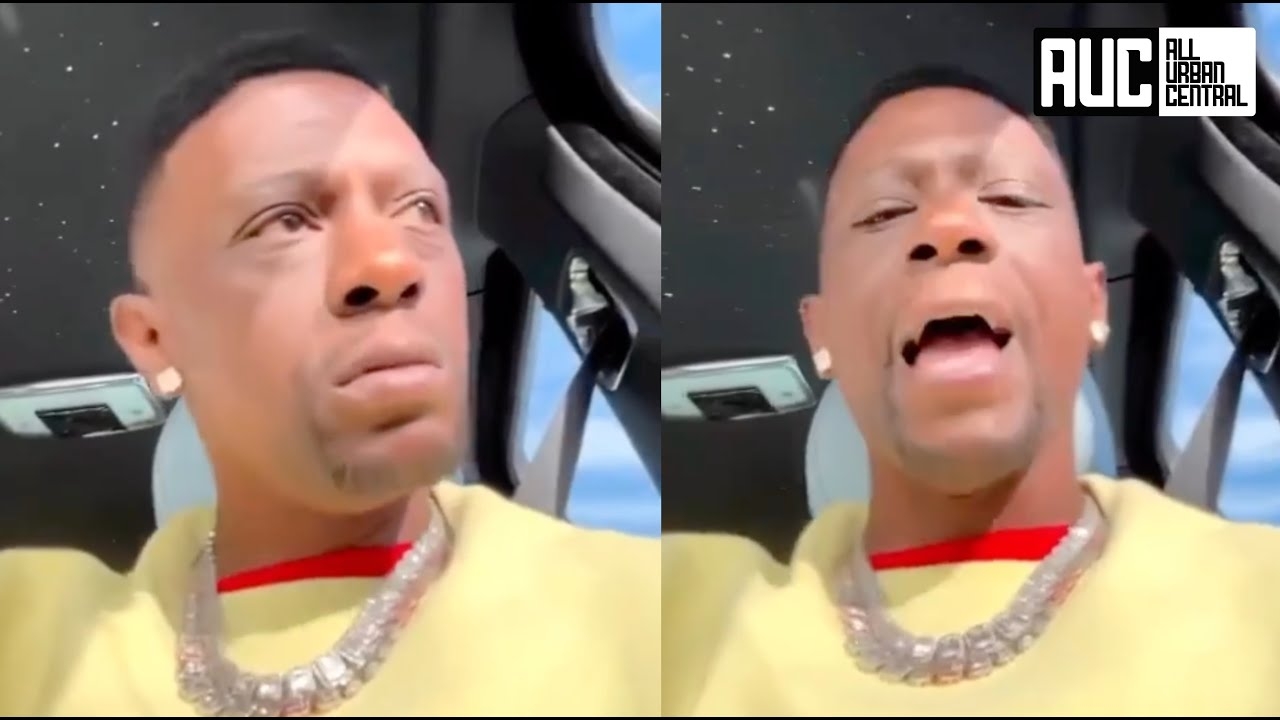 Boosie Goes Off After Someone Hits His Rolls Royce In Traffic