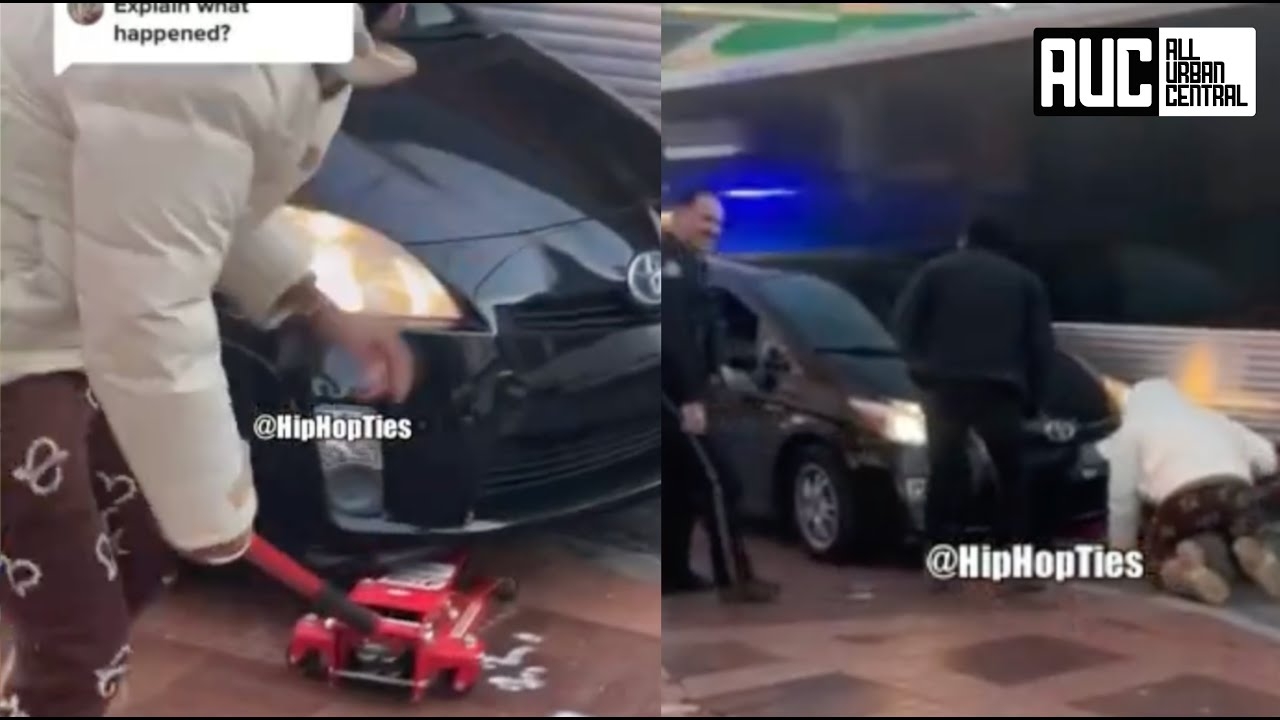 Lil Baby Gets In A Car Accident And Even Helps Out
