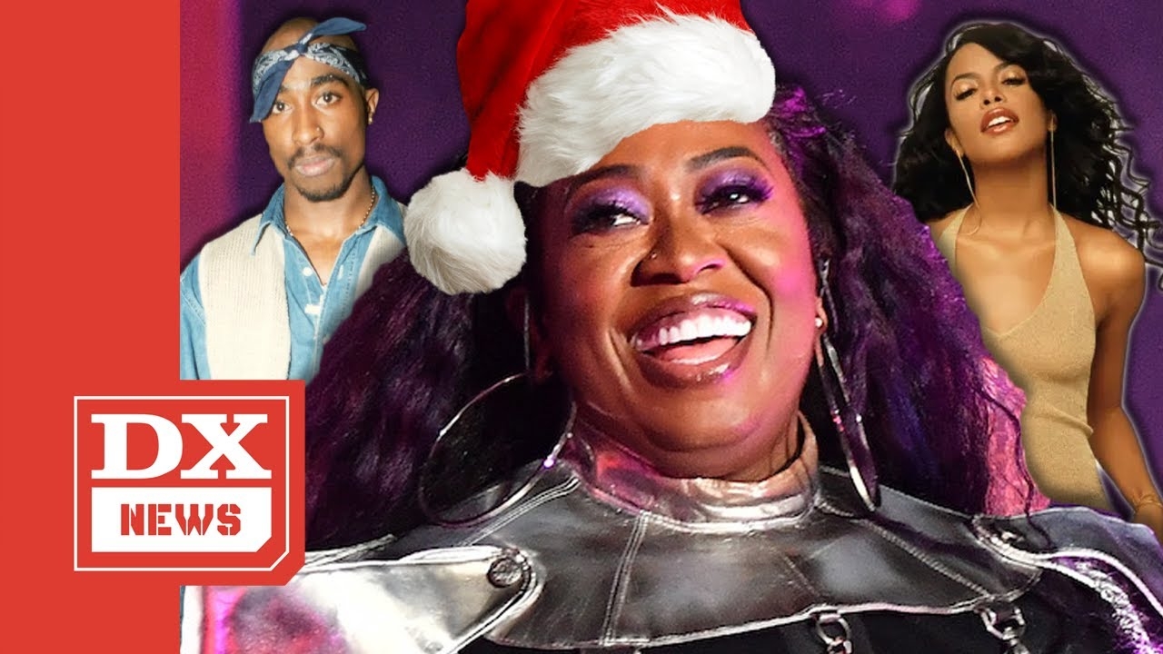 Missy Elliot Paid 2Pac & Aaliyah Tribute With Amazing Christmas Tree