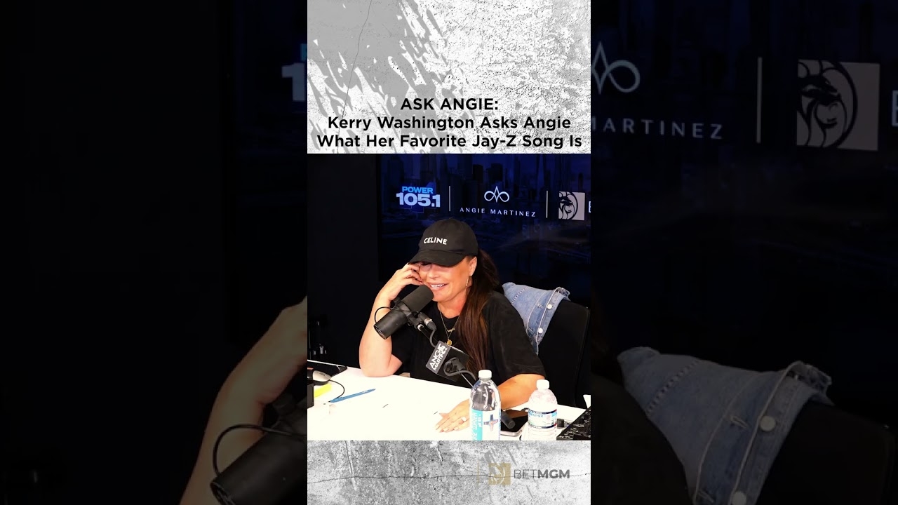 ASK ANGIE: Kerry Washington Asks Angie What Her Favorite Jay-Z Song Of All Time Is #Shorts