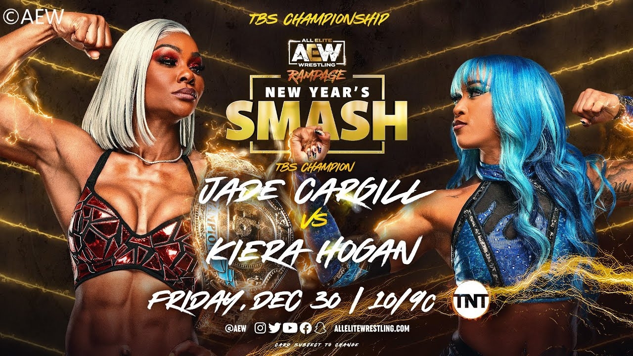 Jade Cargill (c) vs Kiera Hogan / AEW TBS Title Match / AEW Rampage #74 / WWE 2K22