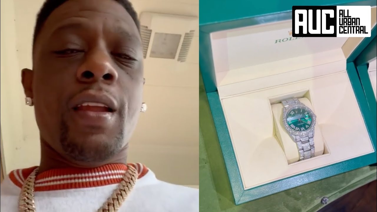 Boosie Blesses All His Kids With Buss Down Rolex Watches