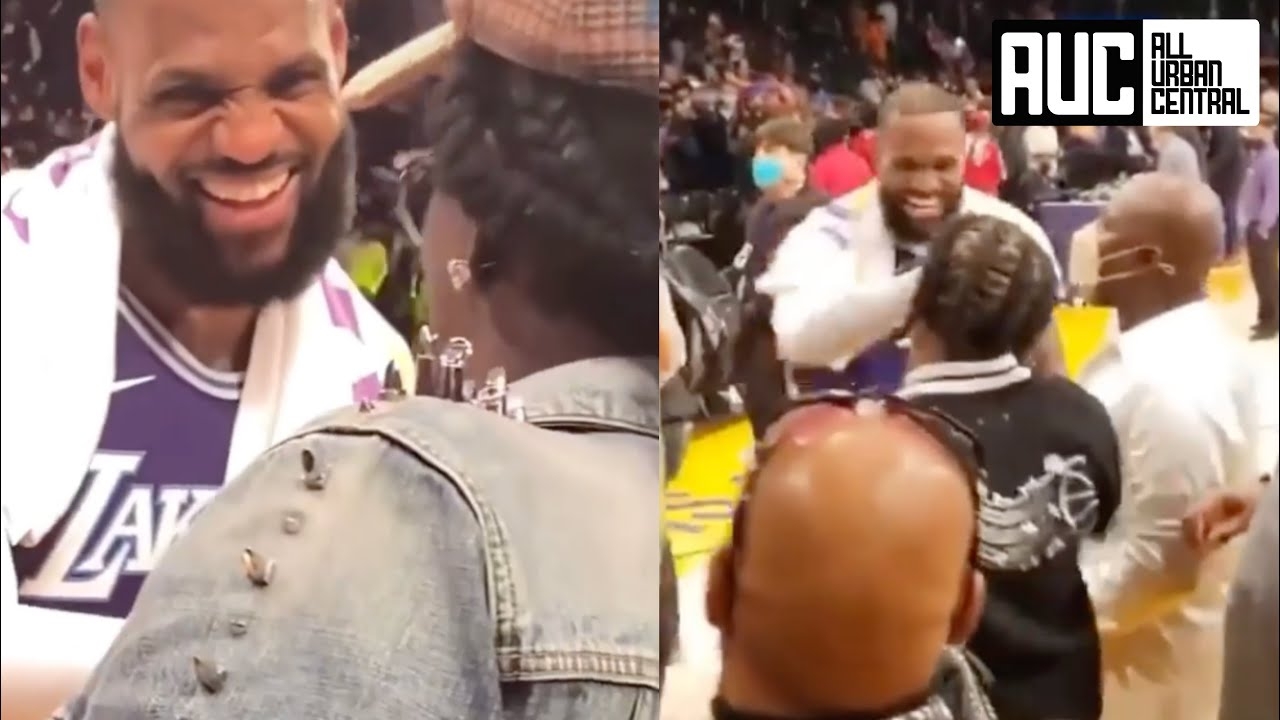 Lebron Shows Love To Lil Baby And Young Thug After Lakers Game