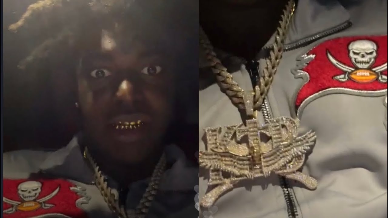 Kodak Black Calls Out Bucs For Disrespecting Antonio Brown Shows Kodak Tamp Bay Chain