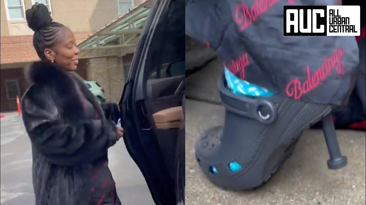 Tracy T ROAST Kash Doll For Having Crocs With Heels After Delivering Baby