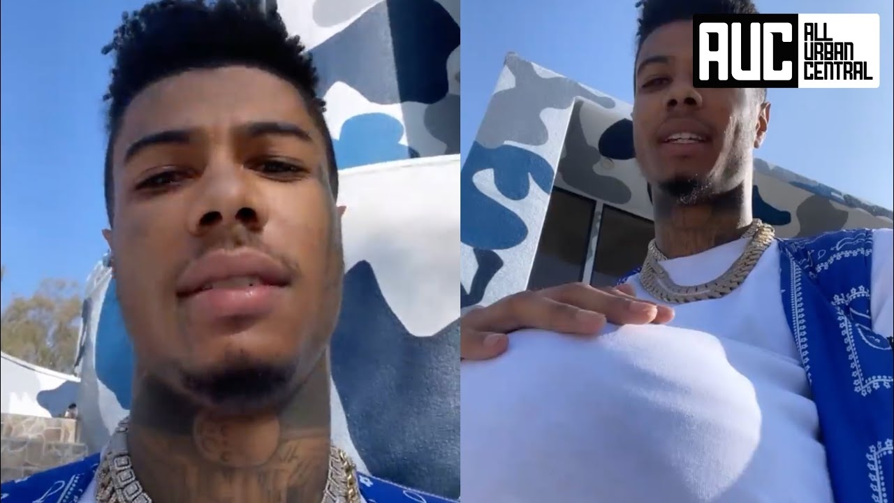 Blueface Reacts To ChriseanRock Claiming To Be Pregnant By Him