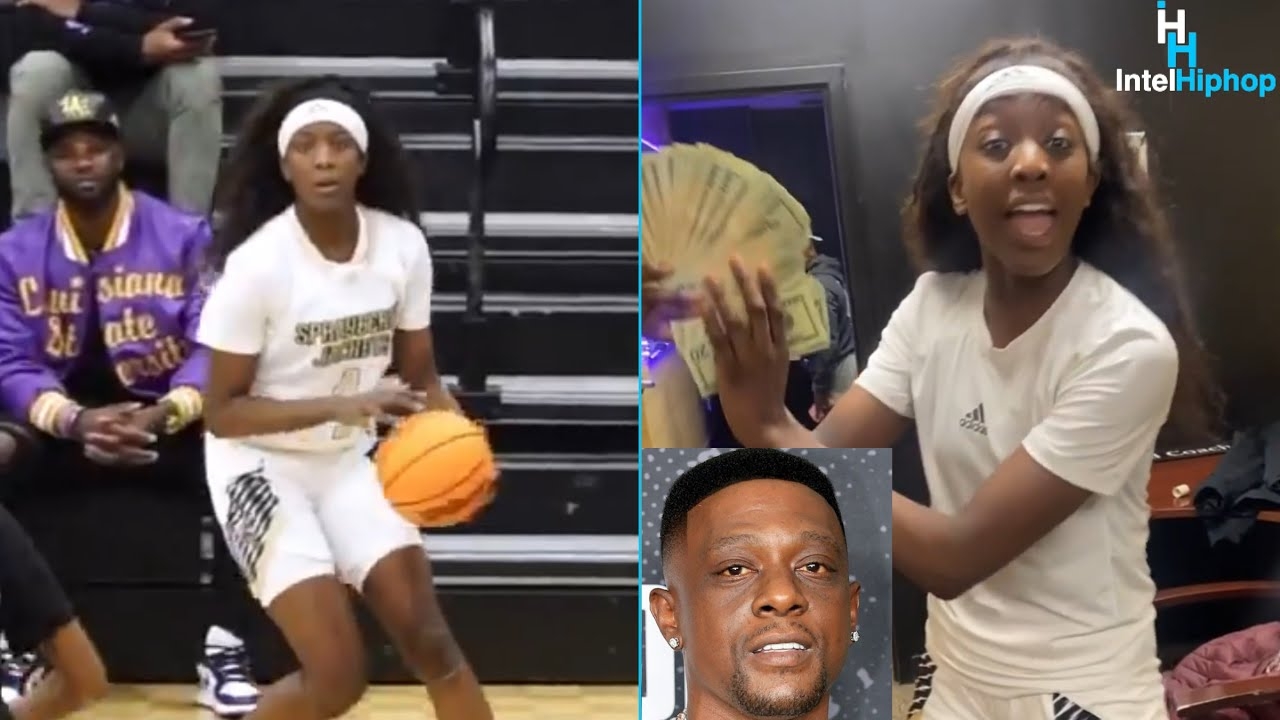 Boosie blessed his niece with $5k after scoring winning shot in basketball game!