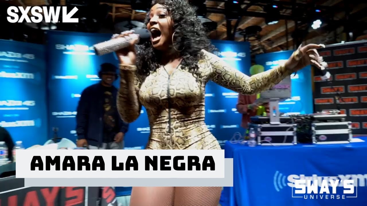 Amara La Negra Performs "Insecure" & "What A Bam Bam" Live on Sway In The Morning at SXSW