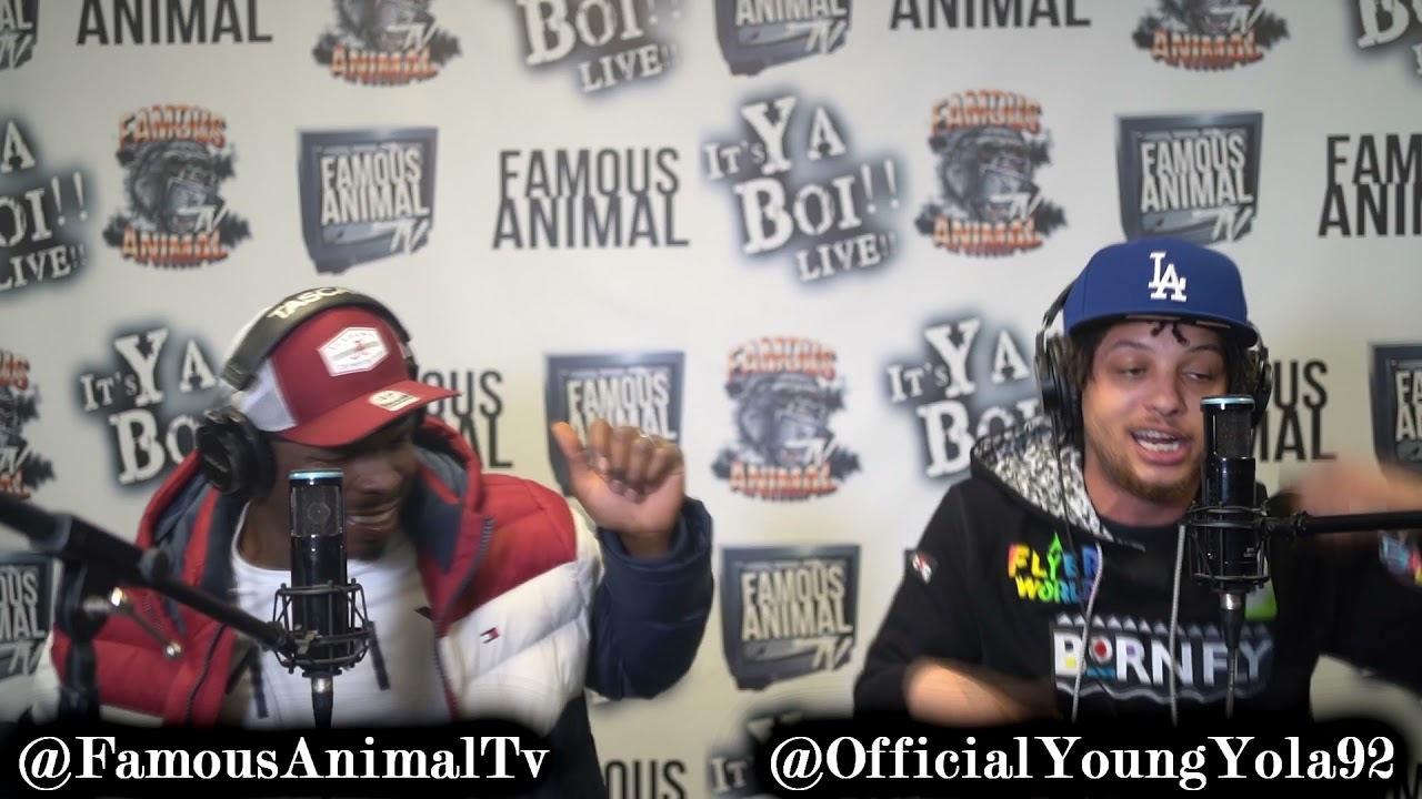 Memphis Rapper Young Yola Stops by Drops Hot Freestyle on Famous Animal Tv