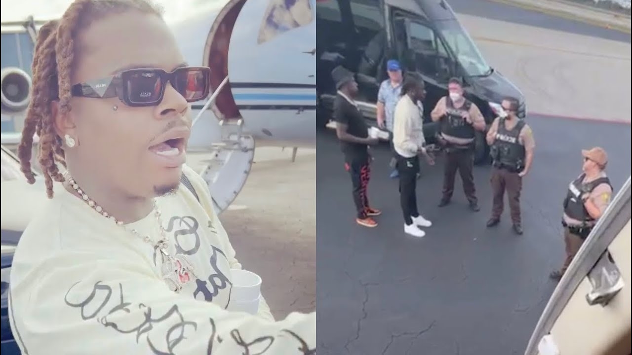 FEDS Snatch Gunna And Young Thug Off Jet! Not Pushin P