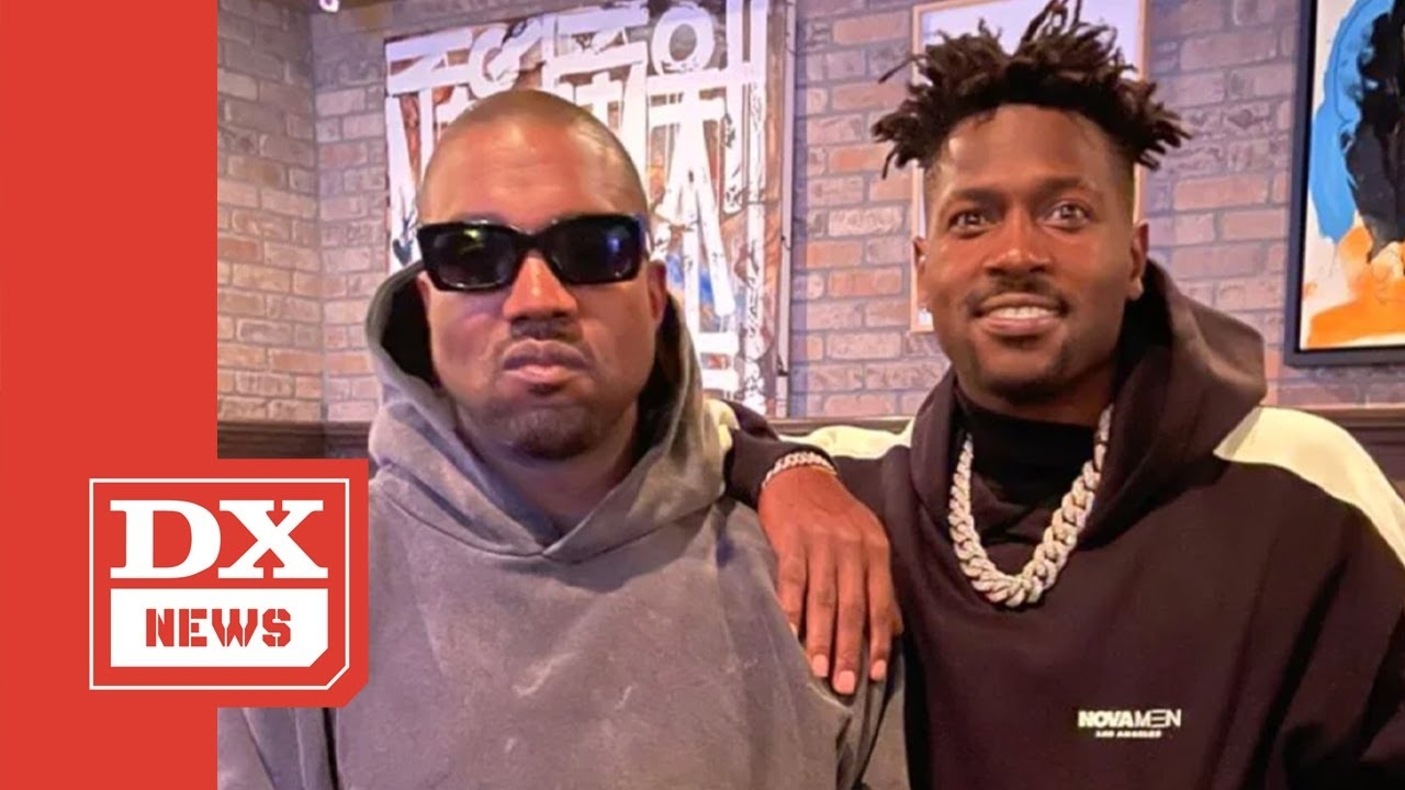 Kanye West, Meek Mill & Fivio Foreign Link With Antonio Brown Following His On-Field Controversy