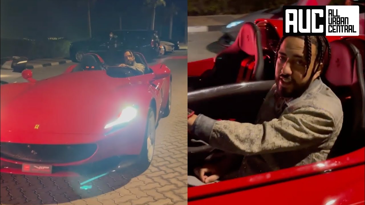 French Montana Drops $3M On Ferrari With No Windows