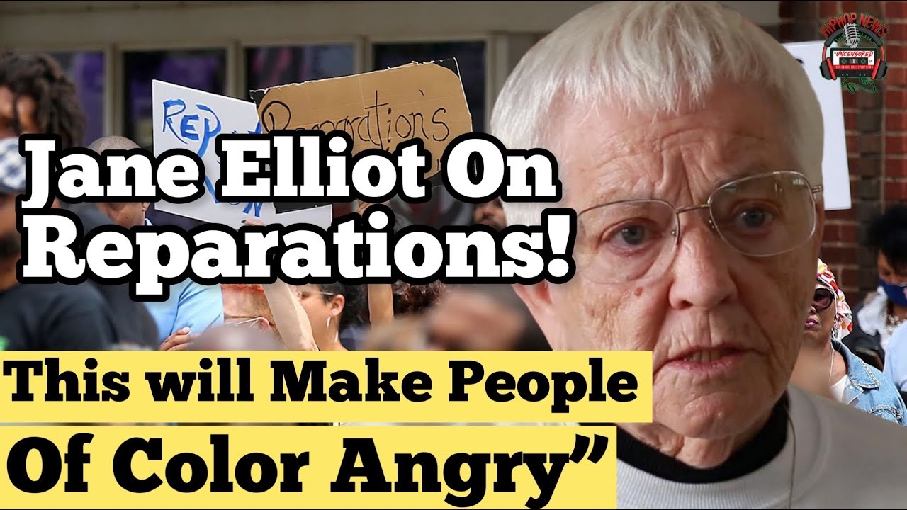 Jane Elliot's Shocking Response To Our Question On Reparations!