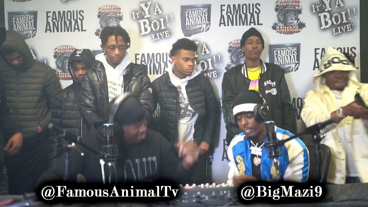Memphis Rapper Bigmazi9 Stops By Hits Freestyle On Famous Animal Tv