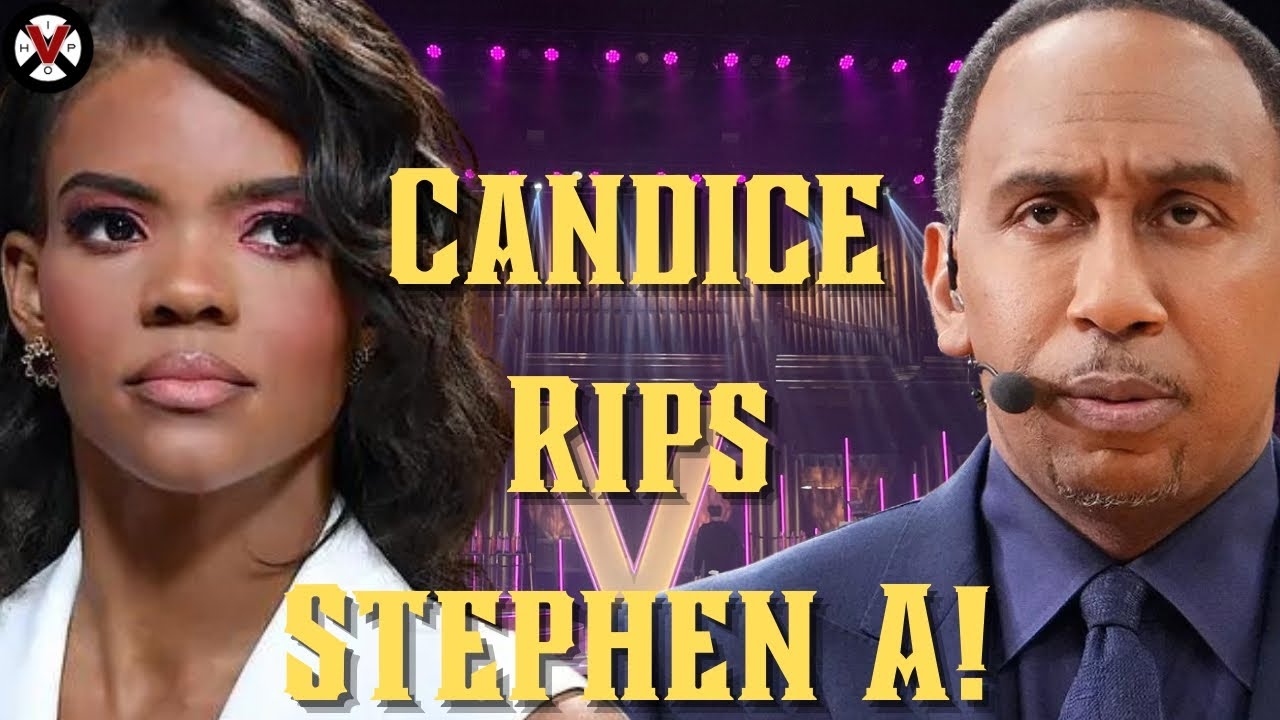 Candice Owens RIPS Stephen A Smith A NEW ONE!