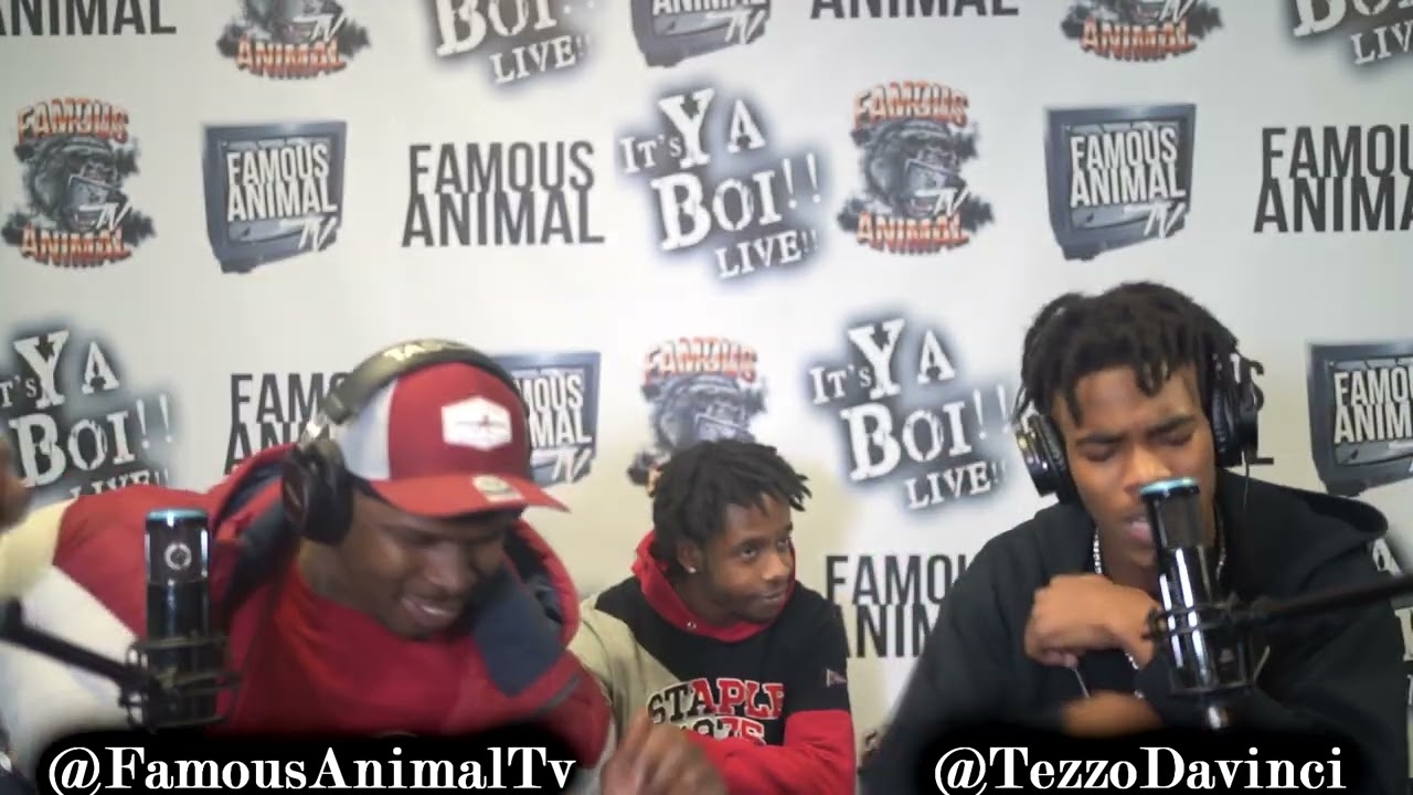Memphis Rapper Tezzo Davinci Stops by Drops Hot Freestyle on Famous Animal Tv