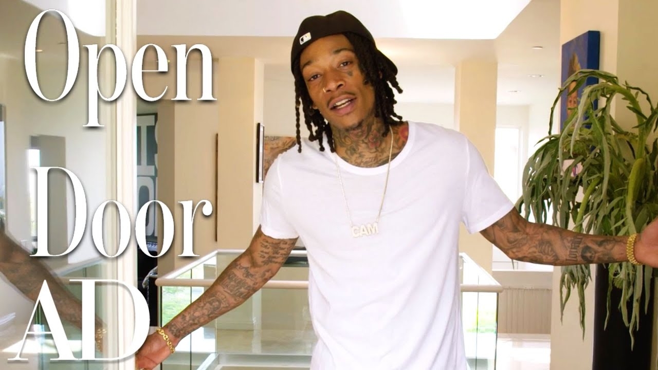 Inside Wiz Khalifa's $4.6M L.A. Mansion & Recording Studio | Open Door | Architectural Digest
