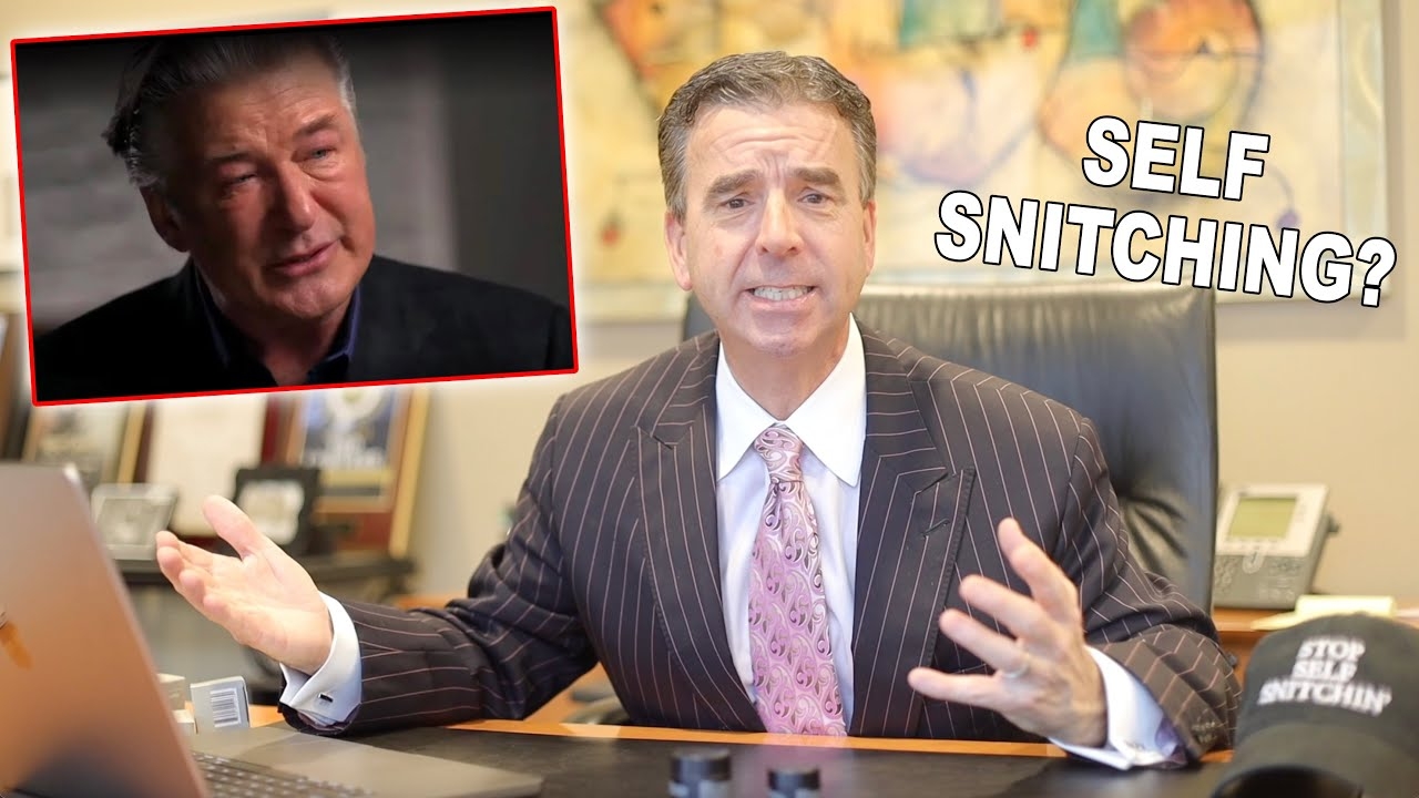 Criminal Lawyer Reacts to Alec Baldwin's Self- Snitching Interview