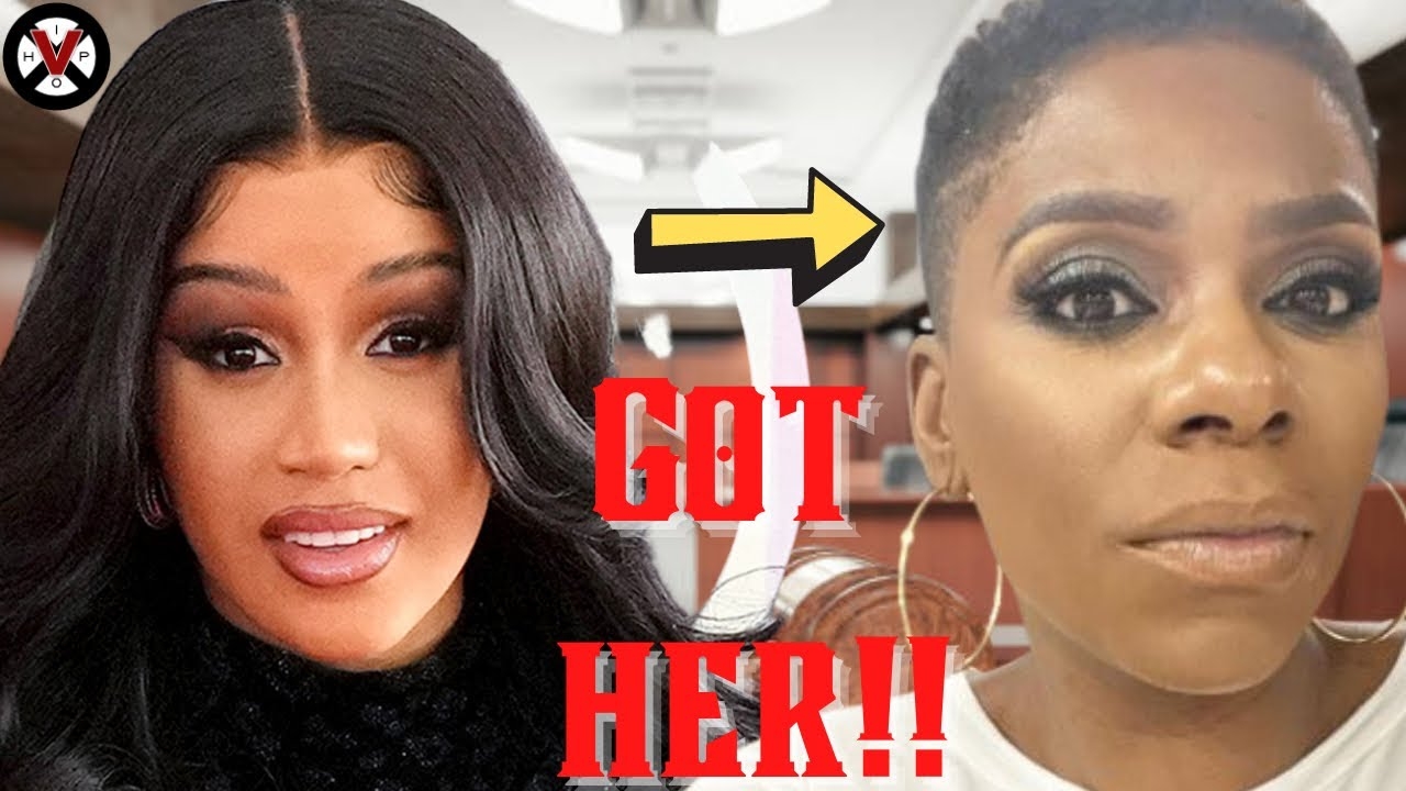 Cardi B POPS Tasha K For A MILLION LARGE Today In COURT!
