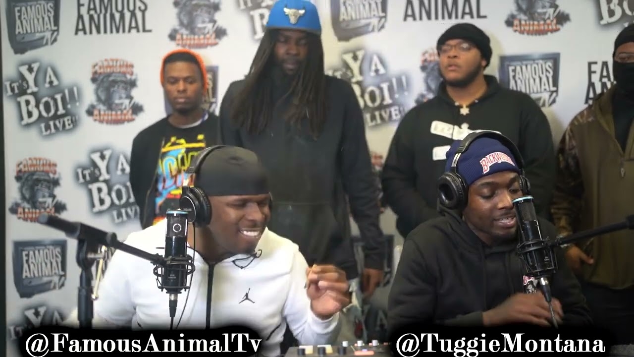 West Memphis Arkansas Rapper Tuggie Montana Stops by Drops Hot Freestyle on Famous Animal Tv