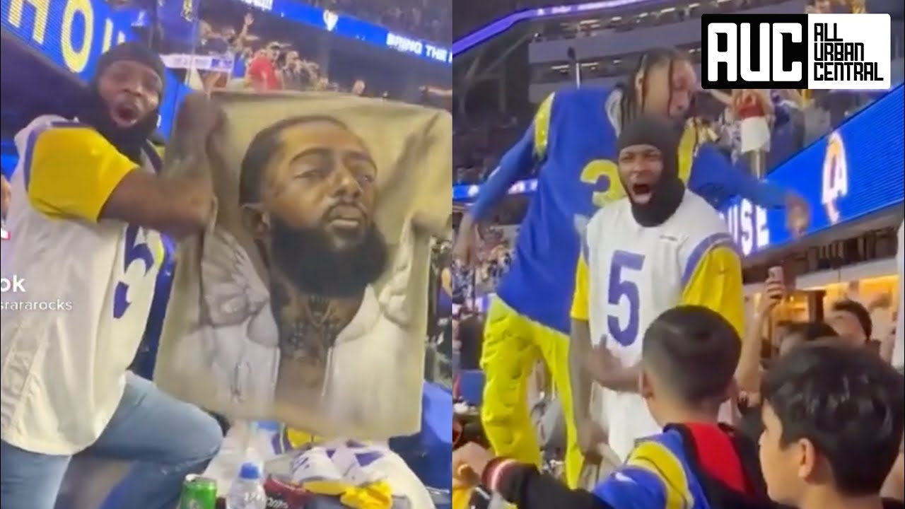 YG & Tyga Pay Homage To Nipsey Hussle While Celebrating LA Rams Win