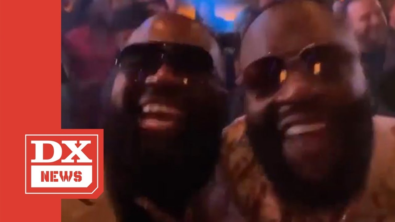 Rick Ross Runs Into His Lookalike At The Club
