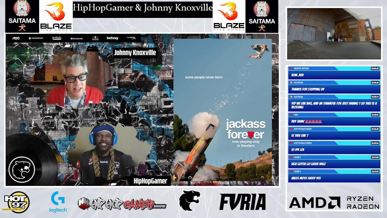 JACKASS: Johnny Knoxville | Dying Light 2 Review | HipHopGamer Show
