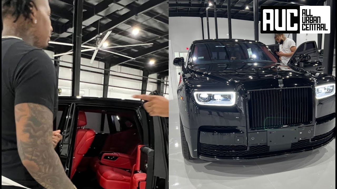Moneybagg Yo Buys A Black Edition Rolls Royce To Ease The Pain After Passing Of Nuski