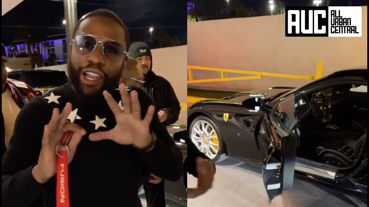 Antonio Brown Confronts Floyd Mayweather After He Forgot What Car He Drove To The Club