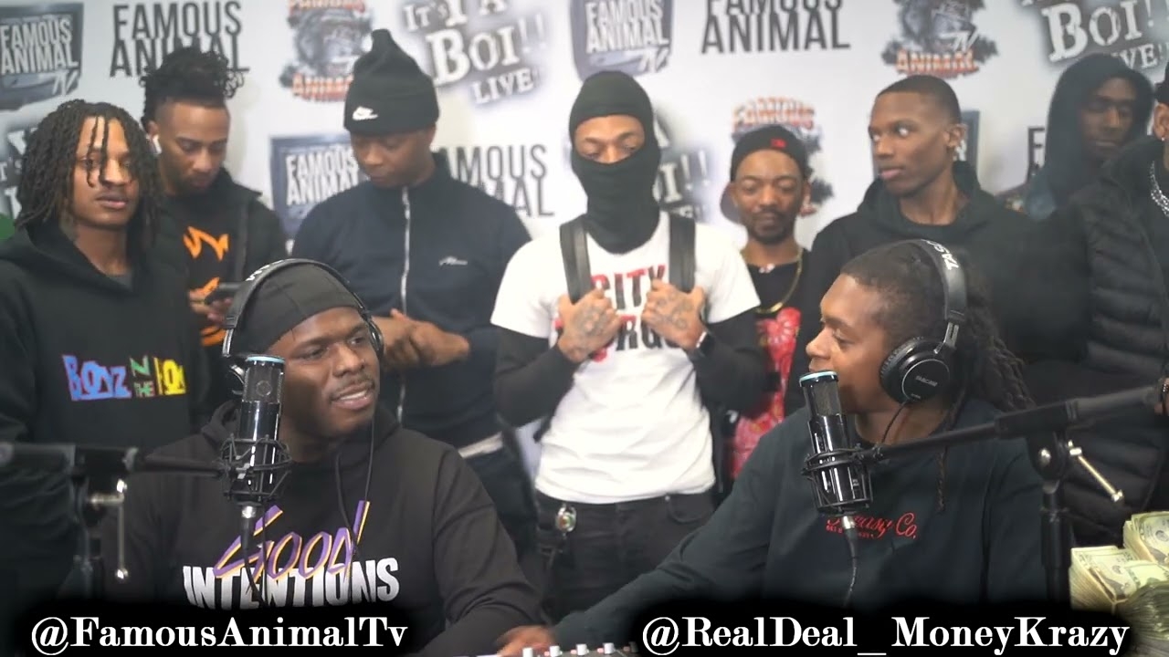 Memphis Rapper Money Krazy Storm Stops by Drops Hot Freestyle on Famous Animal Tv