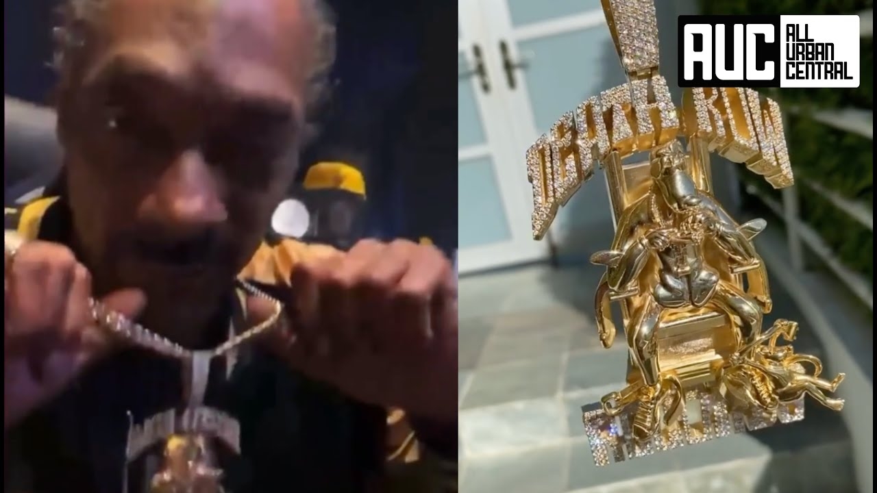 Snoop Dogg Upgrades His Death Row Chain After Buying Record Label Back From Suge Knight