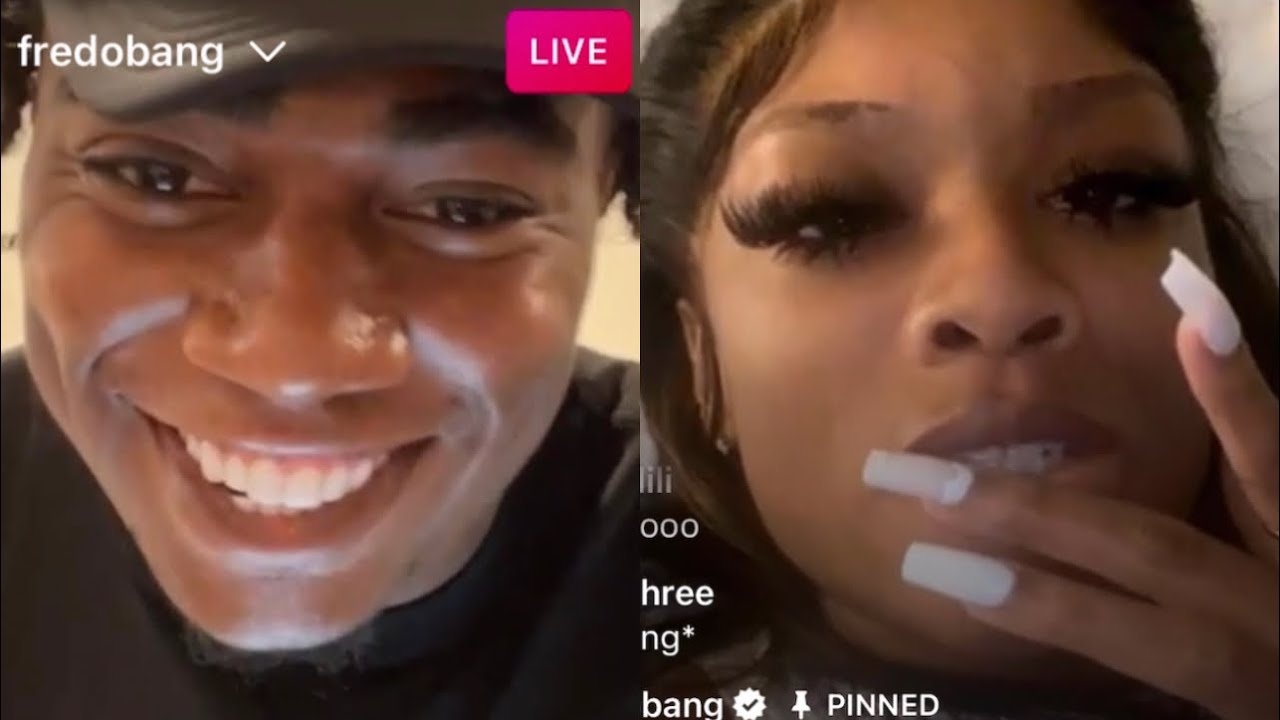 King Von Sister Kayla B Flirts With Fredo Bang On Live