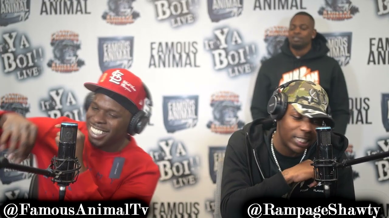 Memphis Rapper Rampage Shawty Stops by Drops Hot Freestyle on Famous Animal Tv