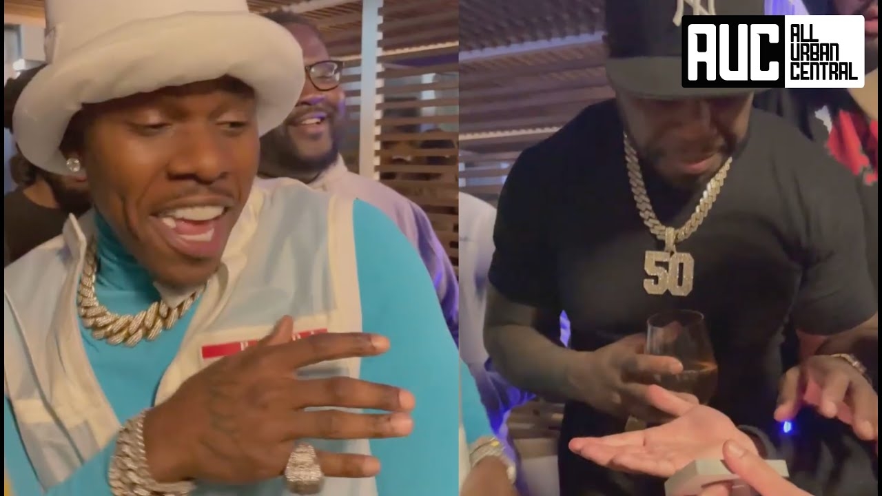 50 Cent & DaBaby Spooked After Guy Does A Magic Trick On them