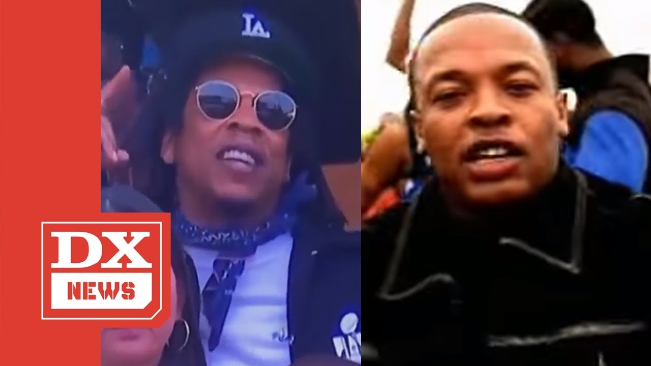 Jay Z Raps Along To Dr. Dre’s “Still D.R.E.” (Which He Wrote) At Super Bowl