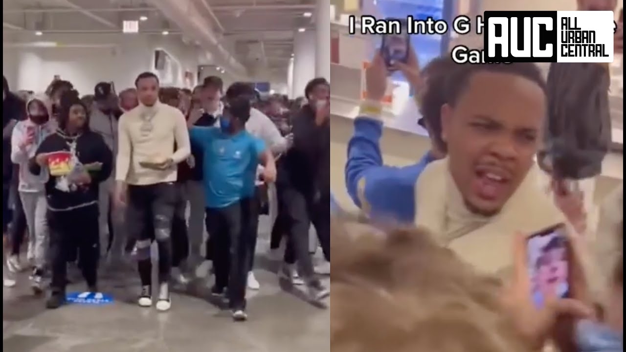 G Herbo Upset Fans Wont Stop Following Him At NBA Game