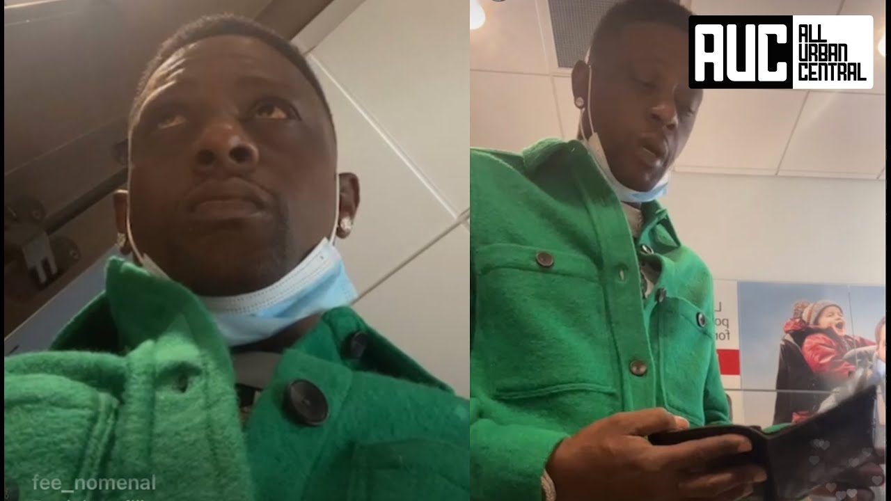 "Why Is You Mad" Boosie Goes Off After Bank Teller Wont Cash His Check For NBA All Star Game