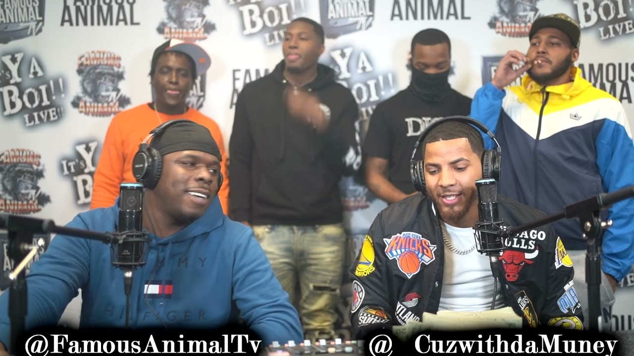 Memphis Rapper CuzWithTheMoney Stops by Drops Hot Freestyle on Famous Animal Tv