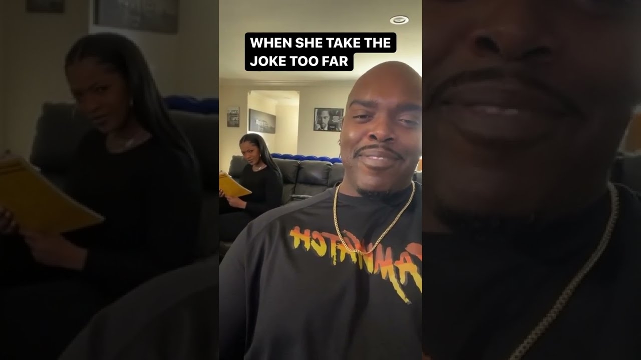 'When She Take The Joke Too Far" l Bigg Jah #shorts