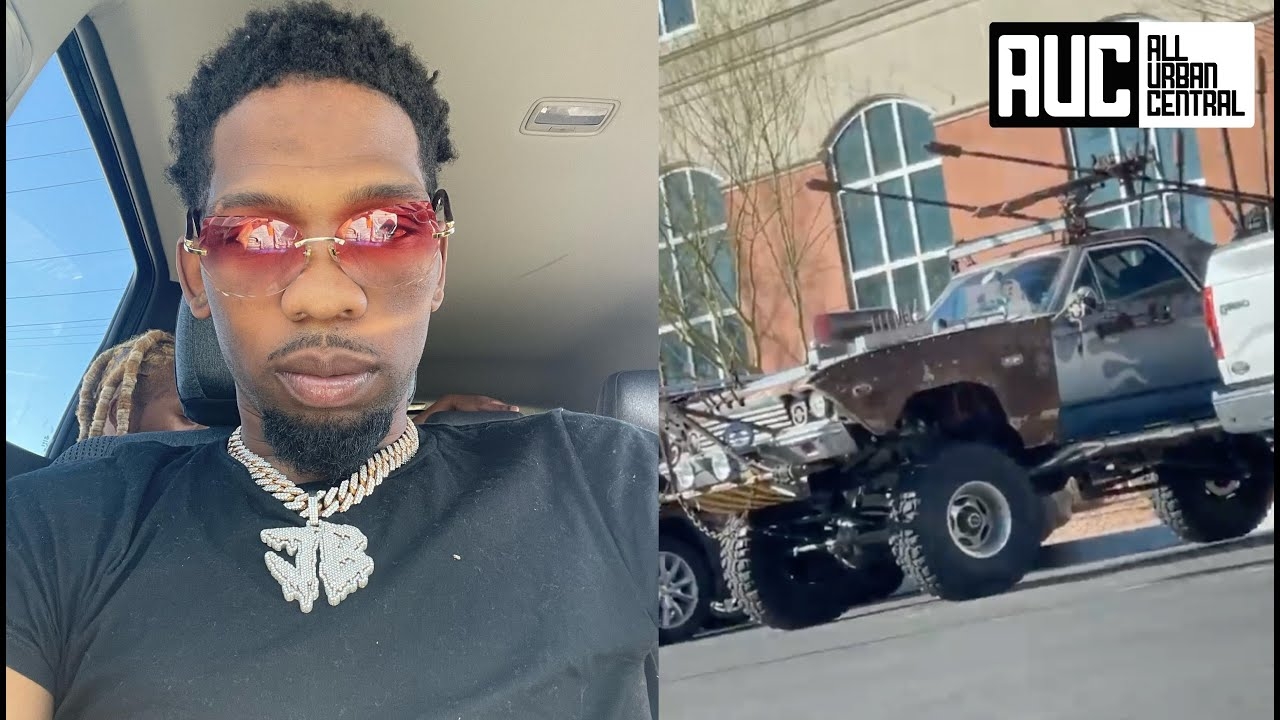 BlocBoy JB Spooked After Making The Wrong Turn Ending Up In Purge Territory