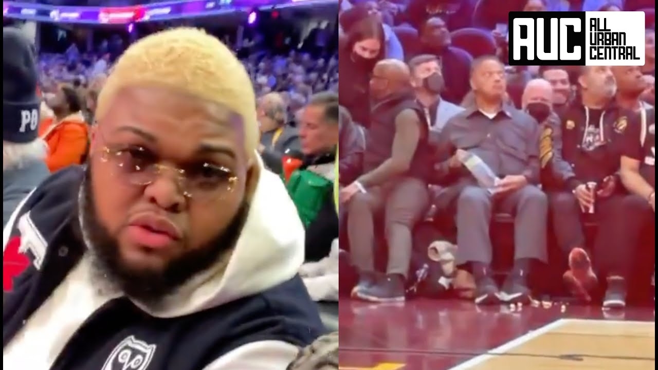 Druski Catches Jesse Jackson Lackin At NBA All Star Game