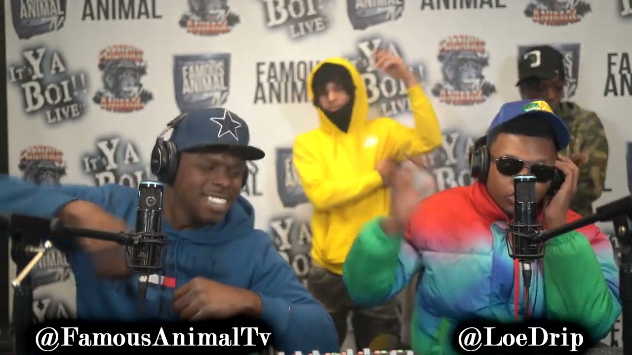 Mississippi Rappers Loe Drip Stops by Drops Hot Freestyle on Famous Animal Tv